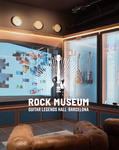 Rock Museum Barcelona Guitar Legends Hall