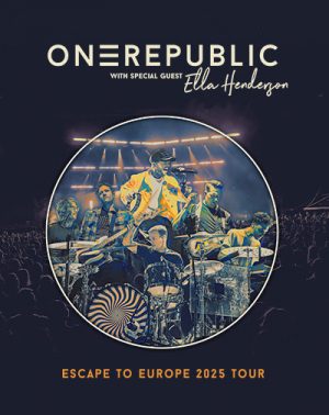 OneRepublic - Escape To Europe 2025 Tour en Madrid | Entradas