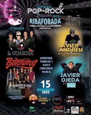 Pop-Rock 90'S en Ribaforada | Entradas