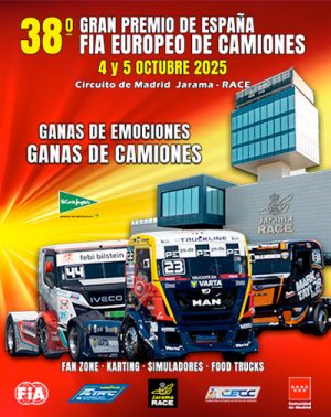 XXXVIII - Gran Premio de España FIA Europeo de Camiones en San Sebastián de los Reyes | Entradas