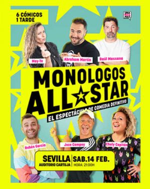 Monólogos All Star en Sevilla | Entradas
