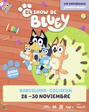 El Show de Bluey en Barcelona | Entradas
