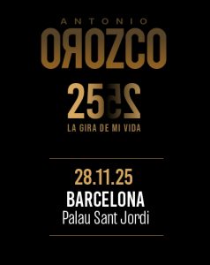 Antonio Orozco en Barcelona | Entradas