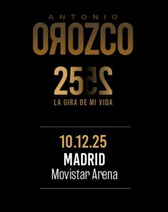 Antonio Orozco en Madrid | Entradas