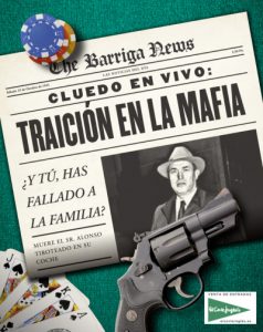 Cluedo en vivo: traición en la mafia en Madrid | Entradas