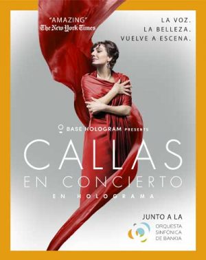 Callas En Concierto - En Holograma en Madrid | Entradas