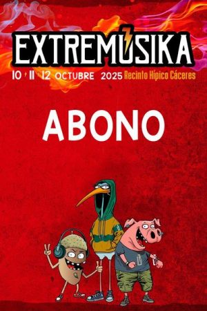 Festival Extremúsika - Abono 2025 en Caceres | Entradas