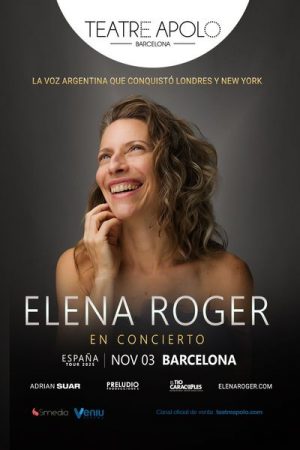 Elena Roger en Barcelona | Entradas