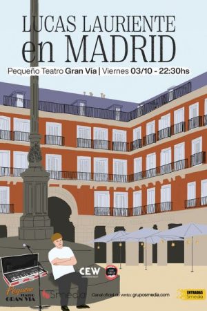 Lucas Lauriente en Madrid | Entradas