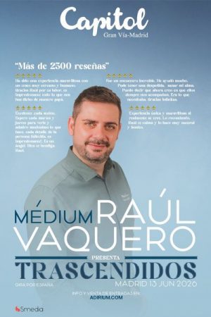 Trascendidos - Raúl Vaquero en Madrid | Entradas