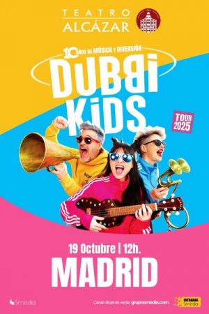 Dubbi Kids - Gira 10º Aniversario en Madrid | Entradas