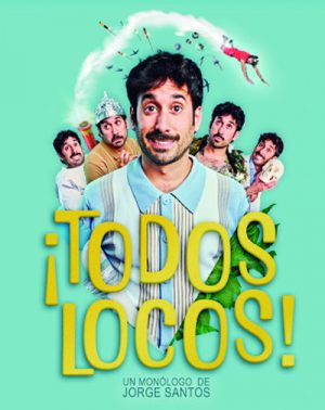 ¡Todos Locos! Un Monólogo Sobre Salud Mental - Jorge Santos en Badajoz | Entradas