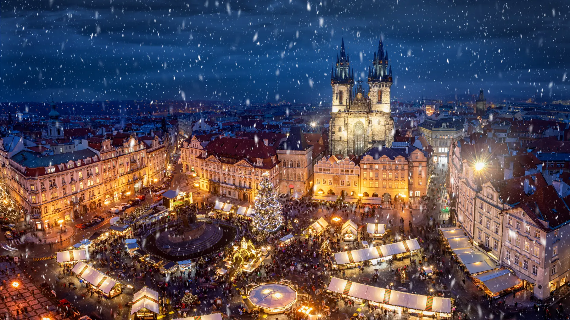 praga en navidad