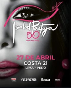 isabel pantoja peru concierto worlditckets