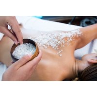 Peeling cristal con flores