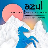 Azul como un trazo de mar