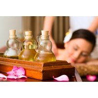 Aromatherapy back massage