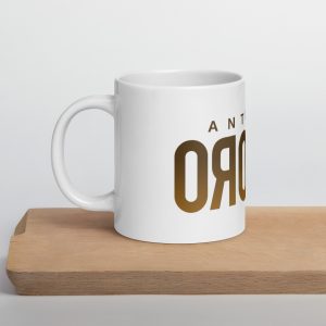 Taza blanca Antonio Orozco
