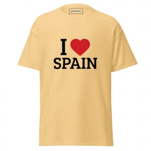 Camiseta clásica unisex "I love Spain"