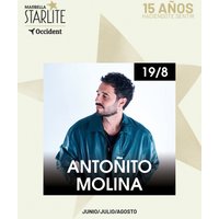 Antoñito Molina - Starlite Occident 2026
