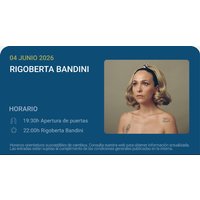 Rigoberta Bandini - Noches del Botánico 2026