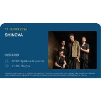 Shinova - Noches del Botánico 2026