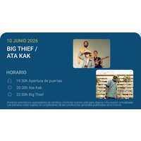 Big Thief / Ata Kak - Noches del Botánico 2026