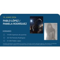 Pablo López / Pamela Rodríguez - Noches del Botánico 2026