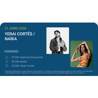 Yerai Cortés / Naïka - Noches del Botánico 2026