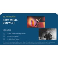 Cory Wong / Don West - Noches del Botánico 2026