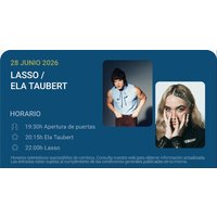 Lasso / Ela Taubert - Noches del Botánico 2026