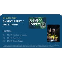 Snarky Puppy / Nate Smith - Noches del Botánico 2026