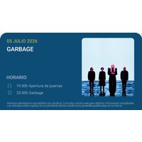 Garbage - Noches del Botánico 2026