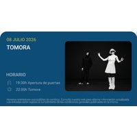 Tomora - Noches del Botánico 2026