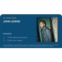 John Legend - Noches del Botánico 2026