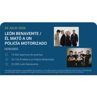 León Benavente / El Mató a un Policía Motorizado - Noches del Botánico 2026
