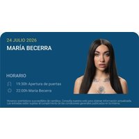 Maria Becerra - Noches del Botánico 2026