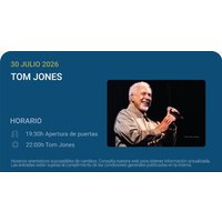 Tom Jones - Noches del Botánico 2026