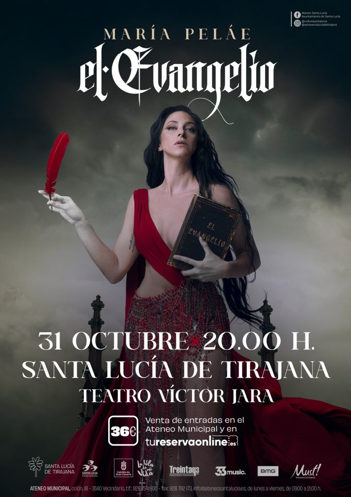 el evangelio maria pelae en gran canaria 31 octubre