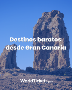destinos baratos desde gran canaria